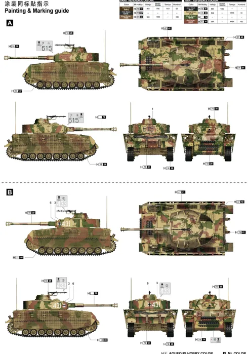 Trumpeter German Pzkpfw IV Ausf.J Medium Tank – 1:16 bouwpakket