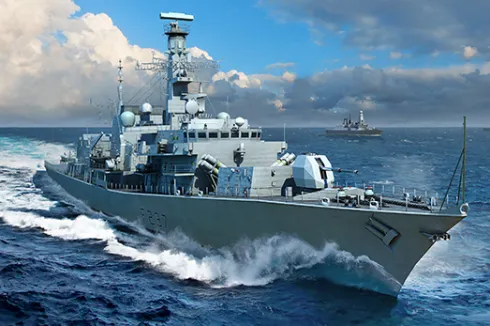 Trumpeter HMS TYPE 23 Frigate Westminster(F237) – 1:700 bouwpakketg