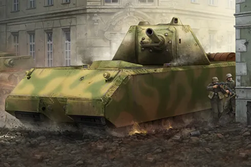 Trumpeter Pz. Kpfw.VIII Maus in 1:35 bouwpakket