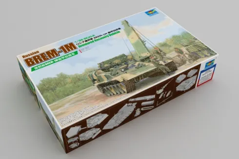 Trumpeter Russian BREM-1M Armoured Recovery Vehicle in 1:35 bouwpakket