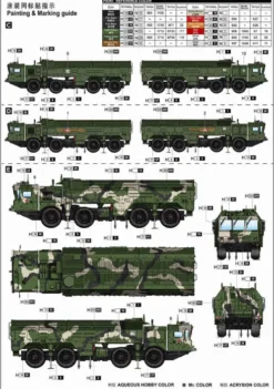 Trumpeter Russian 9P78-1 TEL for 9K720 Iskander-M System (SS-26 Stone) in 1:35 bouwpakket (onderweg)
