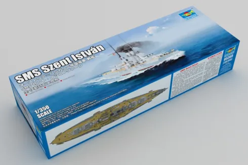 Trumpeter SMS Szent Istvan – 1:350 bouwpakket (onderweg)
