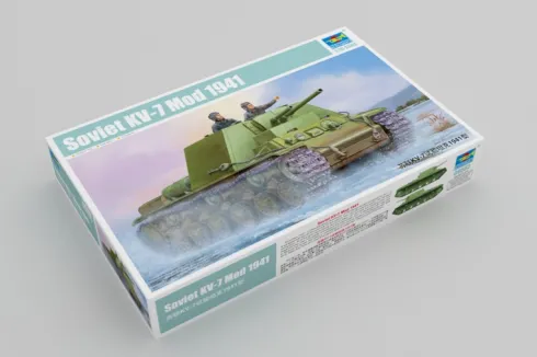 Trumpeter Soviet Kv-7 Mod 1941 – 1;35 bouwpakket