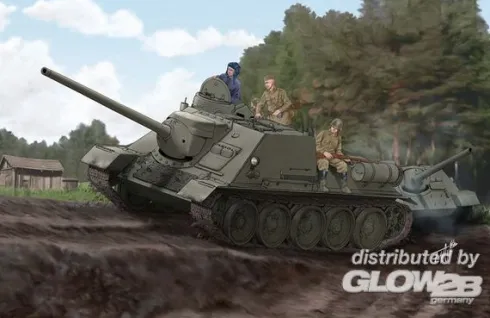 Trumpeter Soviet SU-100 Tank Destroyer – 1:16 bouwpakket