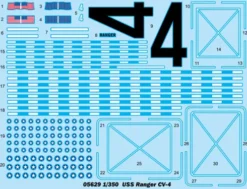 Trumpeter USS Ranger CV-4 – 1:350 bouwpakket