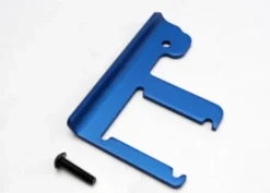 TRX5361 – Chassis brace Revo (3mm 6061-T6 aluminum) (blue-anodized)/ 4x16mm BCS (works with both extended and standard length chassis)