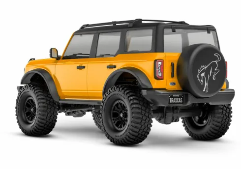 TRX-4M 1/18 Scale and Trail Crawler Ford Bronco 4WD Electric Truck with TQ Oranje