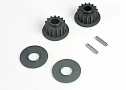 TRX4896 – Pulleys 15-groove (front/ rear) (2)/flanges (2)/ axle pins (2)