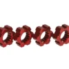 TRX7756R – Wheel hubs, hex, aluminum red-anodized 4