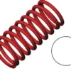 TRX5436 – Spring, shock (red) (GTR) (2.9 rate white) (1 pair)