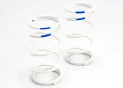 TRX5434 – Spring shock (white) (GTR) (rear) (1.6 rate blue) (1 pair)