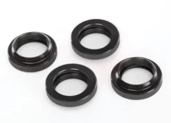 TRX7767X – Spring retainer adjuster, PTFE-coated aluminum, GTX shocks 4 assembled with o-ring