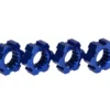 TRX7756X – Wheel hubs, hex, aluminum (blue-anodized) (4)