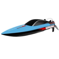 UDI RC Mosasaurus 42cm Brushless High Speed RC Boot RTR 2.4GHz Blauw compleet met 7.4V 2S 3000mAh LiPo batterij en lader