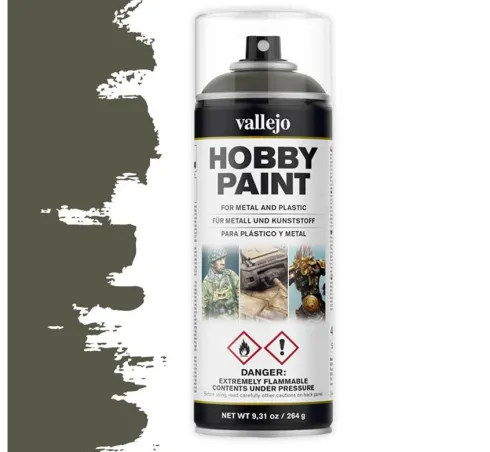 Vallejo Hobby Paint AFV Russian Green 4BO spuitbus – 400ml – 28003