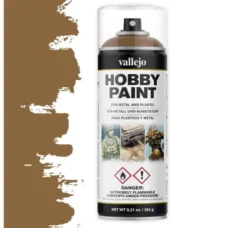 Vallejo Hobby Paint Fantasy Leather Brown spuitbus – 400ml – 28014
