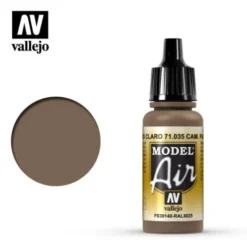 Vallejo Model Air Cam Pale Brown – 17ml – 71035
