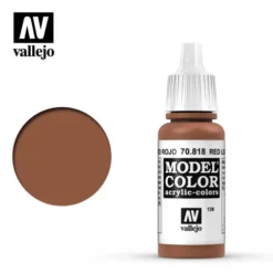 Vallejo Model Color Red Leather -17ml -70818