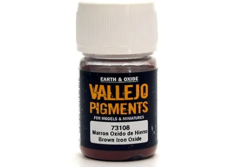 Vallejo Pigments Burnt sienna – 73.106