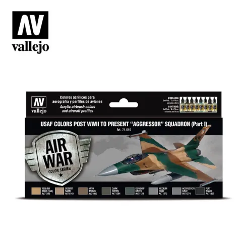 Vallejo USAF colors post WWII to present “Aggressor” Squadron (Part I) – 71.616