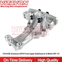 VITAVON Aluminium 7075 Front Upper Bulkhead – voor Traxxas X-MAXX & XRT 1/5