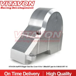 VITAVON Aluminium #7075 V3 Gearbox Cover 1.5Mod / 30T – Voor Traxxas X-MAXX & XRT 1/5