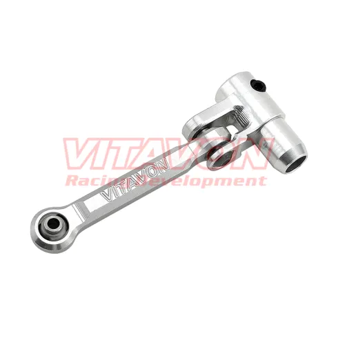 VITAVON Aluminium #7075 V2 Servo Horn & Steering Link – Voor X-MAXX 25T Standard Servo