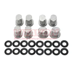 VITAVON CNC Alu 7075 Hinge Pin Brace Inserts Set – 1/5 4WD DBXL (LOS254009)