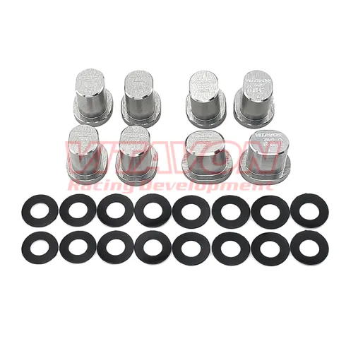 VITAVON CNC Alu 7075 Hinge Pin Brace Inserts Set – 1/5 4WD DBXL (LOS254009)
