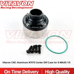 VITAVON CNC Aluminium #7075 Front/Center/Rear Diff Case – Traxxas X-MAXX 1/5