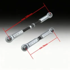 VITAVON CNC Gefreesde 7075 Aluminium Dual Servo Stuurstangen voor Losi DBXL-E 2.0 / 5B / 5T