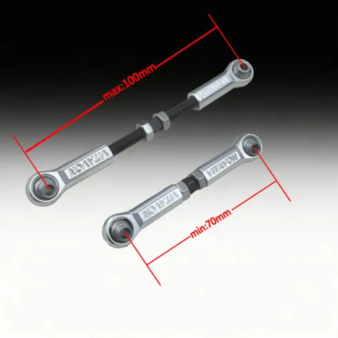 VITAVON CNC Gefreesde 7075 Aluminium Dual Servo Stuurstangen voor Losi DBXL-E 2.0 / 5B / 5T