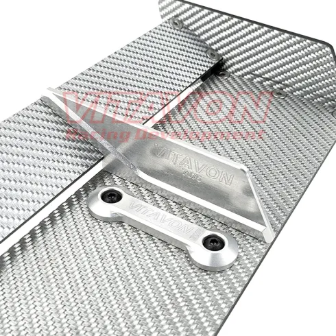 VITAVON CNC Real Carbon Fiber Wing Set voor Losi DBXL-E 2.0 & DBXL Gas