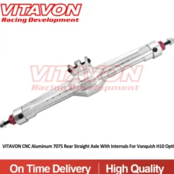 VITAVON H10 CNC Alu 7075 Rear Straight Axle met Internals