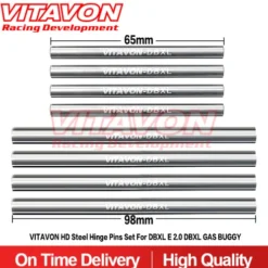 VITAVON HD Stalen Pinset voor LOSI DBXL E2.0 / DBXL GAS Buggy