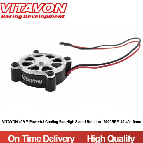 VITAVON 40mm High-Speed Cooling Fan – 16.000 RPM