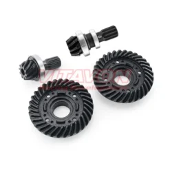 VITAVON 1.65 Mod V3 Spiral Cut Front & Rear Diff Ring & Pinion Gear Set 10/32T – Voor X-MAXX / XRT