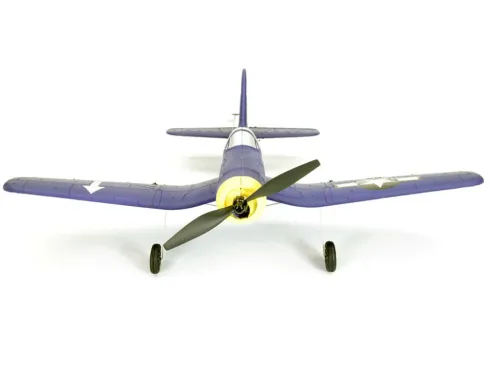 Volantex Corsair F4U V2 Blauw 400mm 4-kanaals elektro vliegtuig met gyroscoop RTF (Versie 2024)