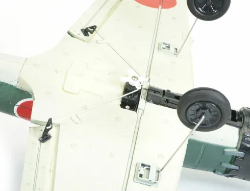 Volantex Mitsubishi Zero 400mm 4-kanaals elektro vliegtuig met gyroscoop RTF