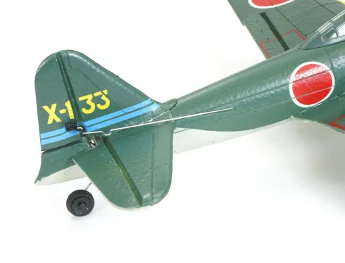 Volantex Mitsubishi Zero 400mm 4-kanaals elektro vliegtuig met gyroscoop RTF