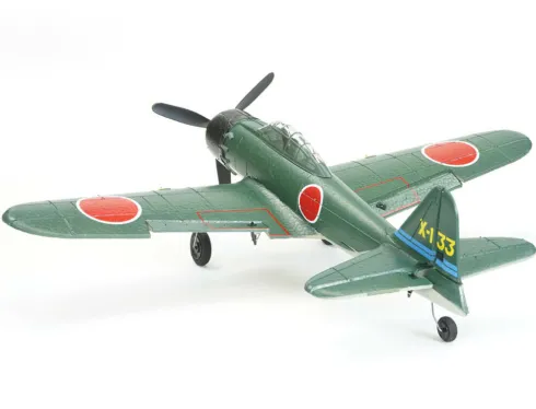 Volantex Mitsubishi Zero 400mm 4-kanaals elektro vliegtuig met gyroscoop RTF