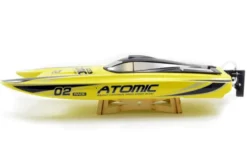 Volantex Racent Atomic 70cm Brushless Racing Boat RTR Geel compleet met lipo accu en lader
