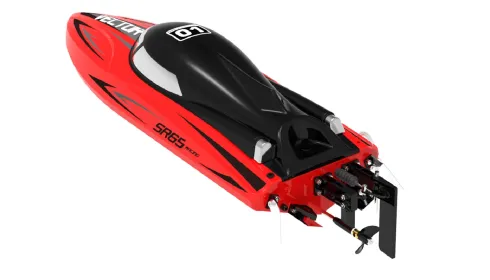 Volantex Vector SR65 Brushless Racing Boat RTR rood compleet met lipo accu en lader