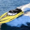 Volantex Vector SR65 Brushless Racing Boat RTR geel compleet met lipo accu en lader