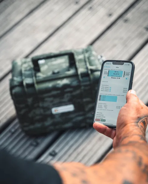 Voltacase Outdoorcase 280Ah LiFePO4 Camouflage (12 volt)