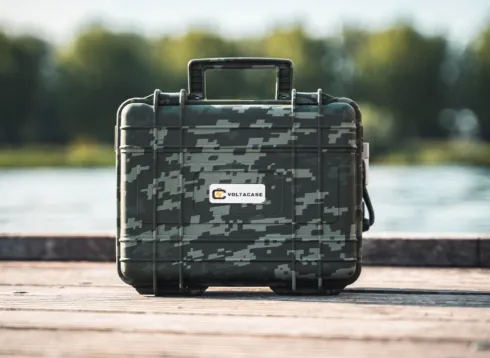 Voltacase Outdoorcase 210Ah LiFePO4 Camouflage (12 volt)