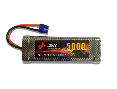 7.2 volt 5000mah NiMH accupack met EC3 stekker