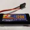 7.2 volt 1200mah NiMH flat accupack met Traxxas stekker voor 1/16 (TRX2925X)