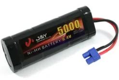 8.4 volt 3000mah NiMH humb accupack met EC-3 stekker (ARRMA)