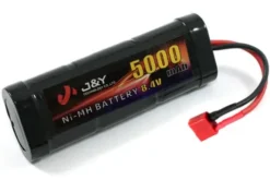 8.4 volt 5000mah NiMH humb accupack met Deans stekker
